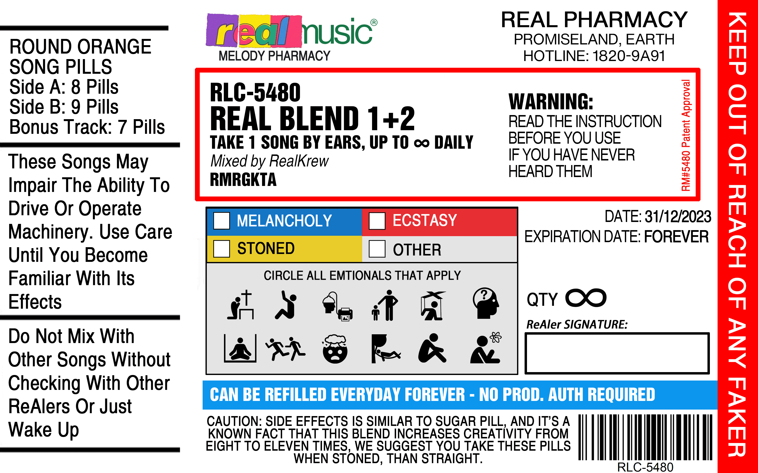 Real Blend Sticker